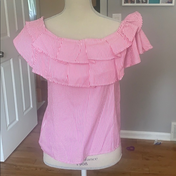 Magicmk bnwot pink seersucker top small - Picture 1 of 2